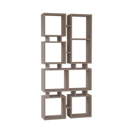 Libreria Tortora Moderna Design a Cubi per Arredamento Salone