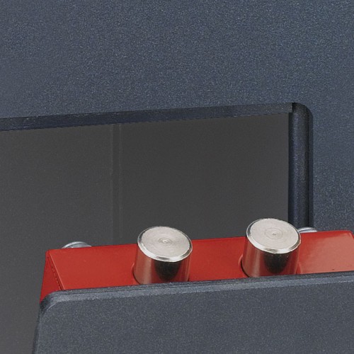 Cassaforte acciaio antirapina 20x57x35 cm fessura inserimento frontale