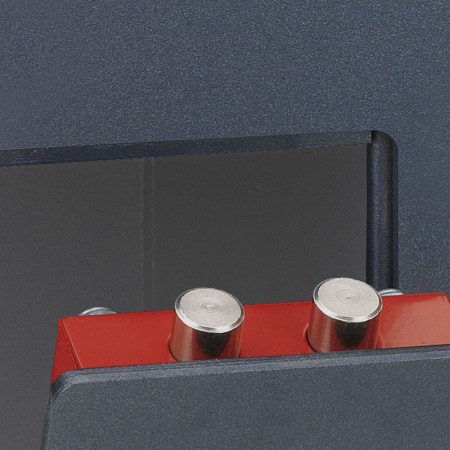 Cassaforte acciaio antirapina 20x57x35 cm fessura inserimento frontale