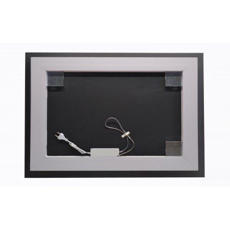 Specchio da Bagno 100x70 Rettangolare Reversibile con Retroilluminazione