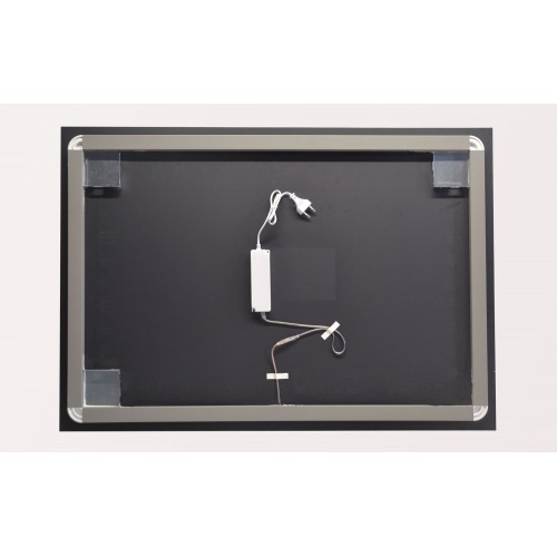 Specchio Moderno Rettangolare da Bagno 110x80 con Illuminazione a Led