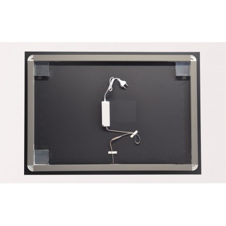Specchio Moderno Rettangolare da Bagno 110x80 con Illuminazione a Led