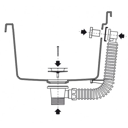 Pilozzo Mini per Esterno 40x40 Effetto Granito Lavanderia Lavabo a Muro