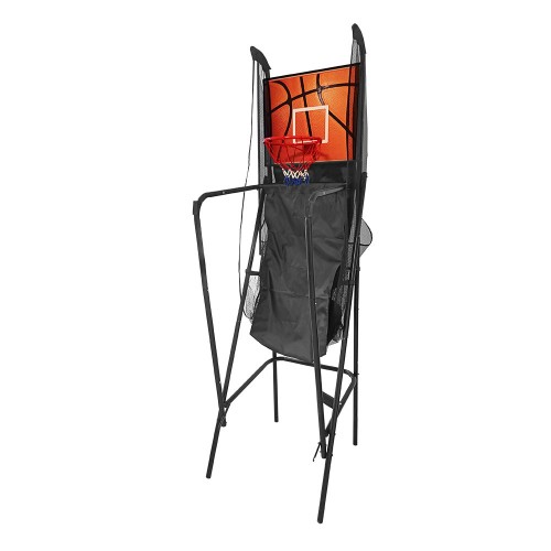 Basket Pallacanestro Pieghevole Canestro con Tabellone 3 Palloni Pompa