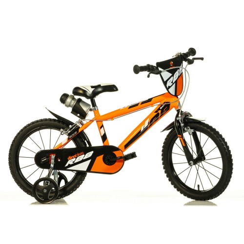 Bicicletta da Bambino 16 Pollici 4 5 6 7 anni Pedali Rotelle Freni Bici Bimbo