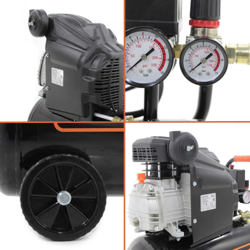 Compressore Aria Black+Decker 24 Litri Portatile