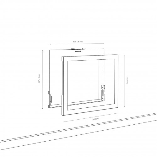 Inserto Camino Elettrico Tagu + Cornice da Incasso