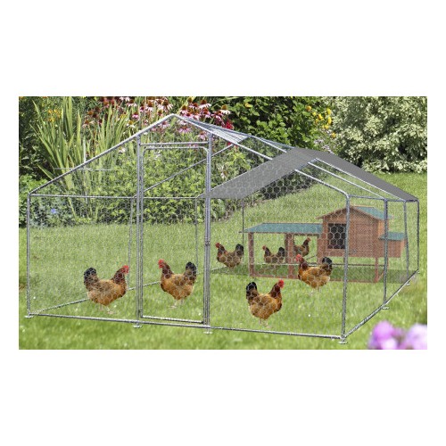 Pollaio per Galline in rete metallica da 8 a 20 animali