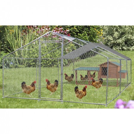 Pollaio per Galline in rete metallica da 8 a 20 animali