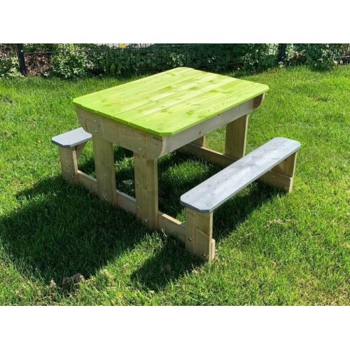 Tavolo da Pic Nic in Legno per Bambini Giardino