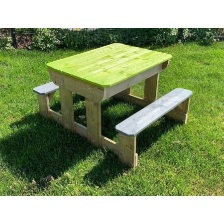 Tavolo da Pic Nic in Legno per Bambini Giardino