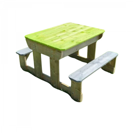 Tavolo da Pic Nic in Legno per Bambini Giardino