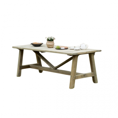 Tavolo 240x90 cm in Legno da Giardino