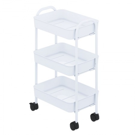 Carrello da cucina Multiuso Bianco