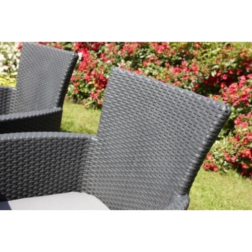 Poltrona Keter da Giardino con cuscino Grafite