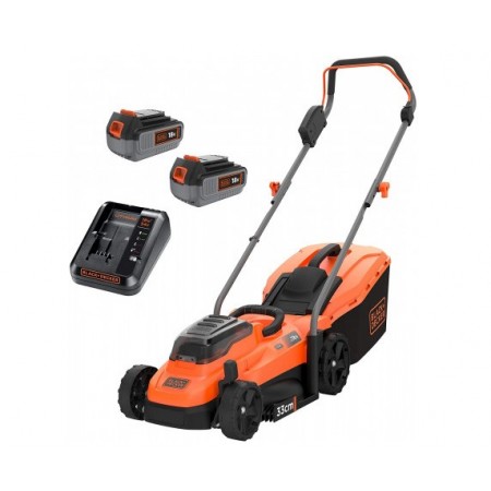 Tosaerba a Batteria Black + Decker 18 V