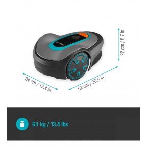 Tosaerba Robot da Giardino a Batteria 18V Gardena 2