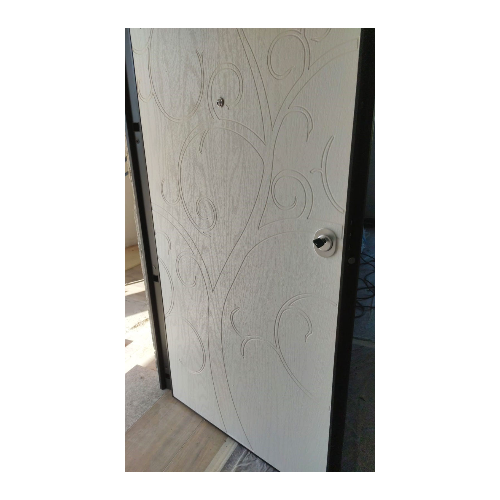 Porta Blindata con Pannello Bianco Pantografato per Esterno Tree of Life