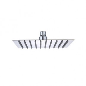 Soffione per Doccia quadrato Inox 200x200