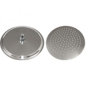 Soffione per doccia inox tondo 200 mm