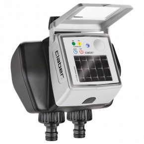 Claber Programmatore irrigazione con pannello solare