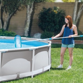 Kit Pulizia piscina con Spazzola aspiratrice Intex 2