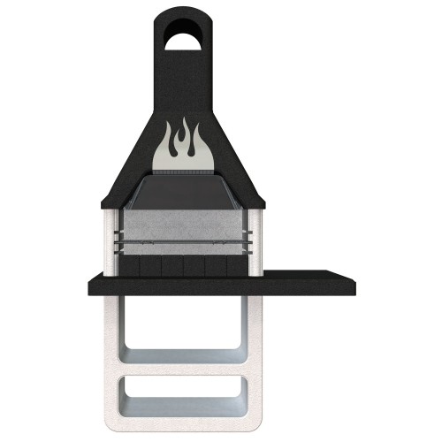 Barbecue a Carbone Legna BBQ in Muratura Carbonella | BricoShop24
