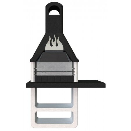 Barbecue a Carbone Legna BBQ in Muratura Carbonella | BricoShop24