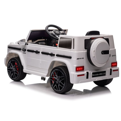 Macchinina a Batteria Mercedes Bianco Classe G Small