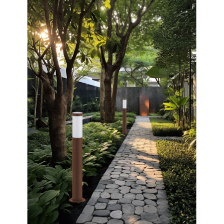 Lampione illuminazione a led da giardino 80cm