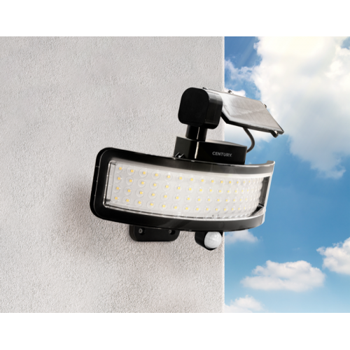Faretto a Led 4000K Pannello Solare Sensore