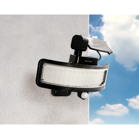 Faretto a Led 4000K Pannello Solare Sensore