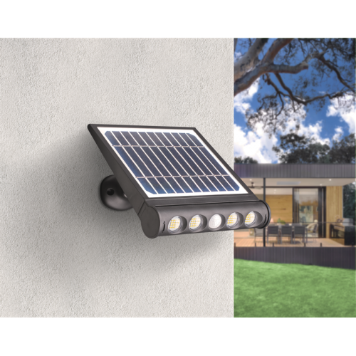 Faretto solare a Led da muro 7 in 1 4000K