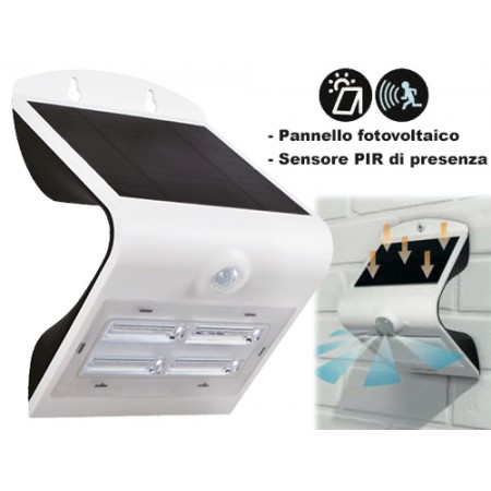 Globex Faro Led con Pannello Solare 200 W