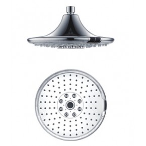 Soffione a Led Tondo per doccia diametro 24 cm a Pioggia