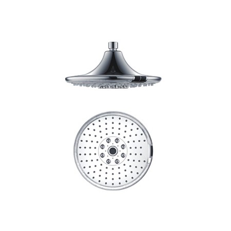 Soffione a Led Tondo per doccia diametro 24 cm a Pioggia