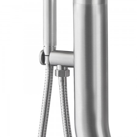 Doccia in acciaio inox da parete per esterno 316l