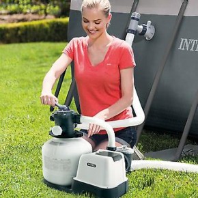 Intex 7900 lt/h pompa a sabbia per Piscina 2