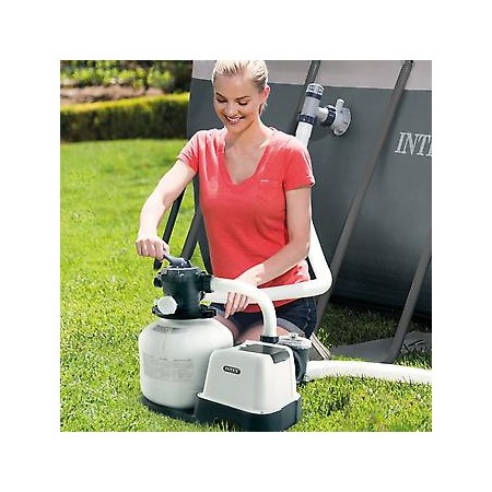 Intex 7900 lt/h pompa a sabbia per Piscina