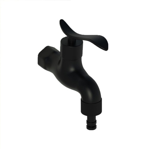 Fontana Nera con Cestello e tubo flessibile