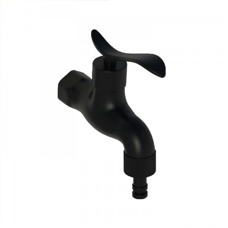 Fontana Nera con Cestello e tubo flessibile