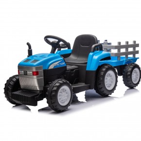 Trattore Elettrico 12V per Bambini con Telecomando Blu