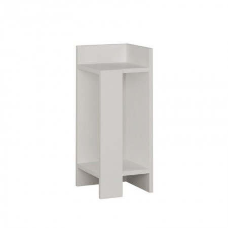 Tavolino comodino di Design Elos Destro Bianco 27x25x60cm