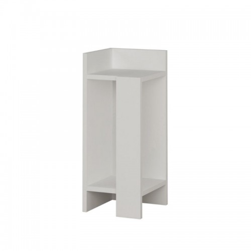 Tavolino Comodino Design Bianco da Interno