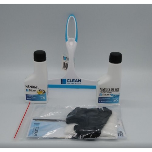 Kit Ripristino per Box Doccia Usati in Vetro Cristallo Trattamento Anticalcare