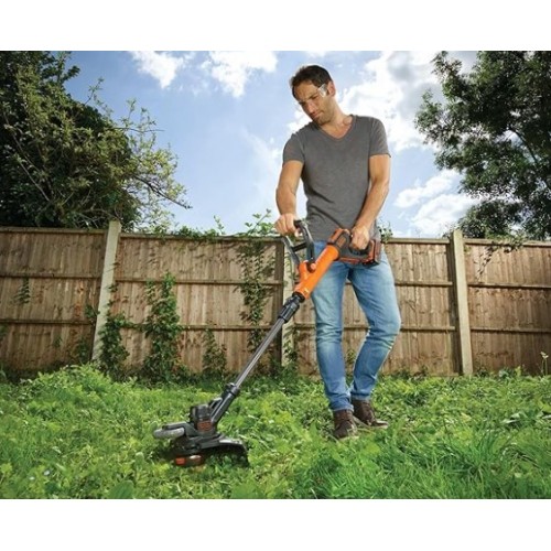 Tagliabordi a Batteria Black and Decker da Giardino 2 funzioni 18v 4ah