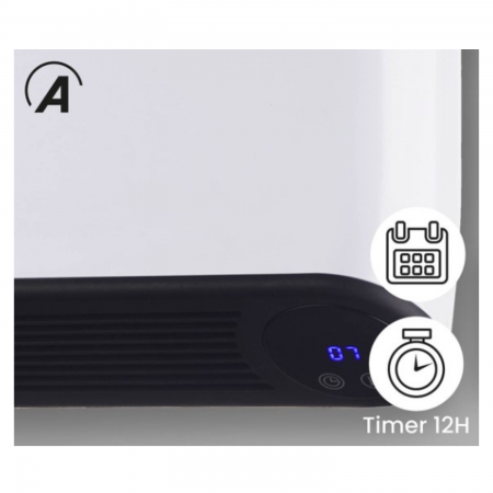 Termoconvettore Ceramico a Parete 2000W Stufetta e Ventilazione Estiva