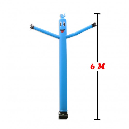 Sky Dancer gonfiabile 6 metri Pubblicita con motore aria Luci Led Telecomando | BricoShop24