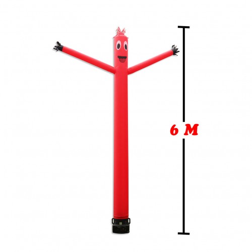 Sky Dancer gonfiabile 6 metri Pubblicita con motore aria Luci Led Telecomando | BricoShop24