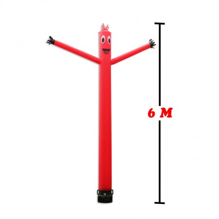 Sky Dancer gonfiabile 6 metri Pubblicita con motore aria Luci Led Telecomando | BricoShop24